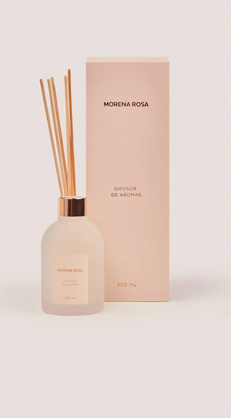 Aroma Difusor De Ambiente Morena Rosa 200 Ml Un Laranja
