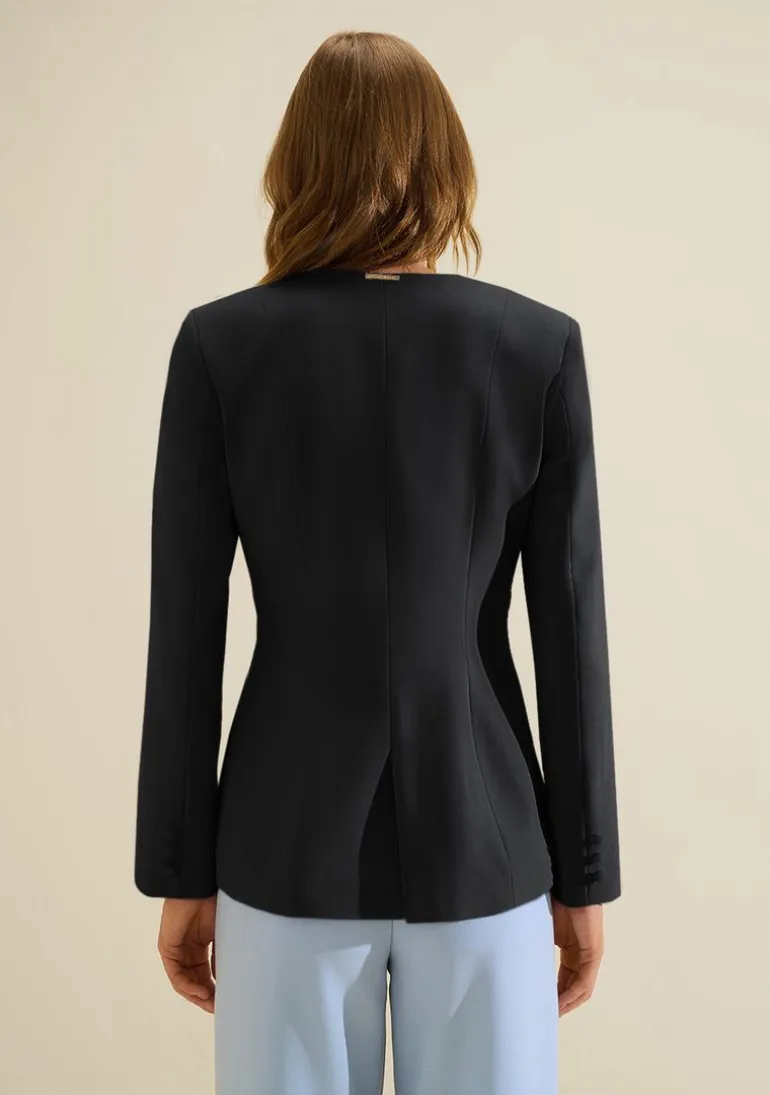 Blazer Ajustado Origem Preto