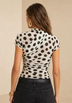 Blusa Gola Alta Miragem Preto