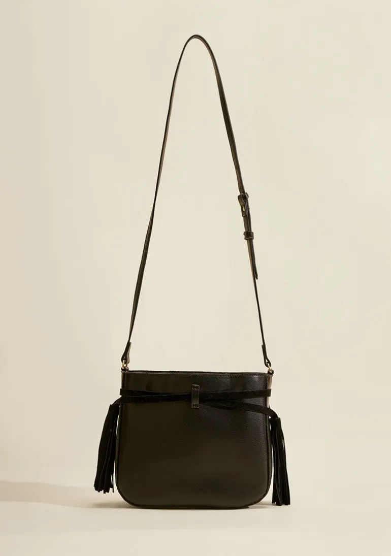 Bolsa Bucket Detalhe Frontal Preto