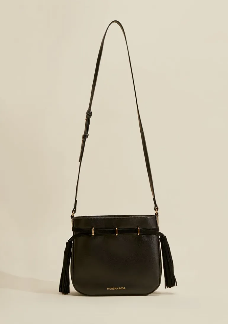 Bolsa Bucket Detalhe Frontal Preto