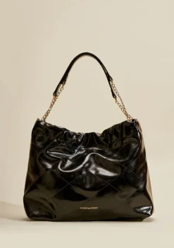 Bolsa Hobo Alça Corda Preto