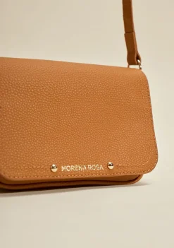 Bolsa Satchel Alça Corrente Caramelo