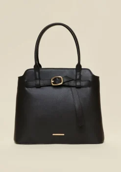 Bolsa Tote Detalhe Fivela Preto