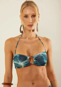 Busto Morena Rosa Debora Tomara Que Caia Bojo Removível Verde