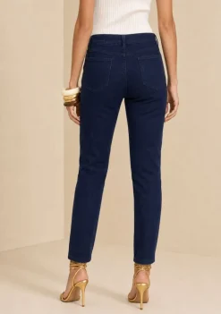 Calça Boot Cut Média Azul