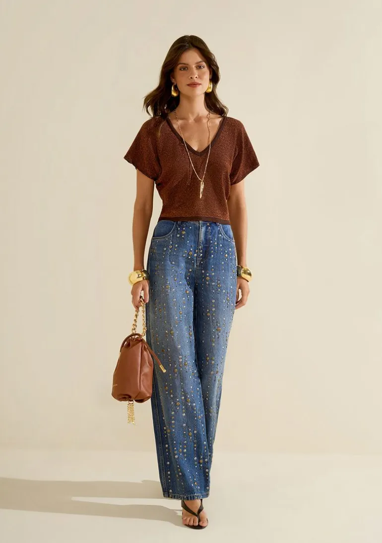 Calça Jeans Eclos Azul