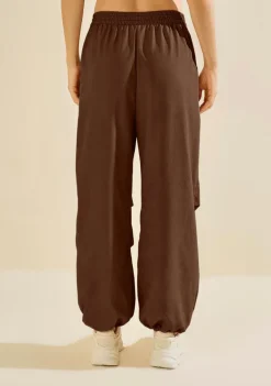 Calça Jogger Fluxo Marrom