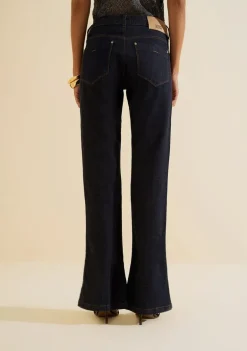 Calça Morena Rosa Boot Cut Alta Azul