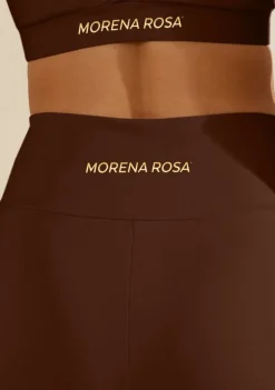 Calça Morena Rosa Flare Média Marrom