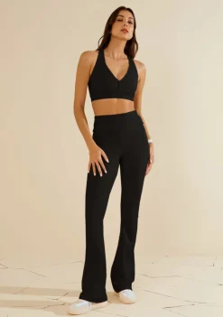 Calça Morena Rosa Flare Média Preto