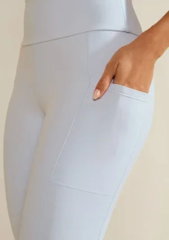 Calça Morena Rosa Legging Alta Azul