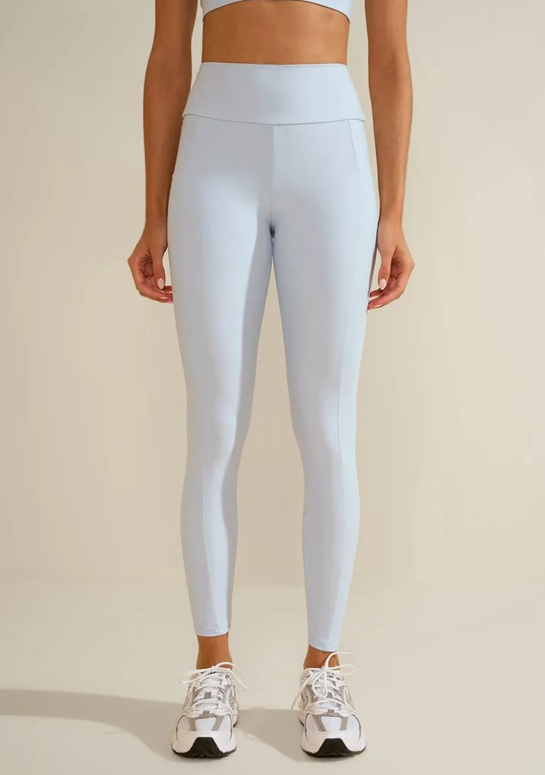 Calça Morena Rosa Legging Alta Azul
