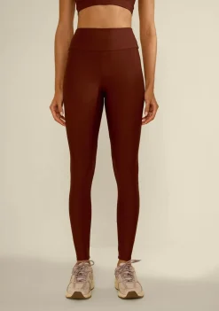 Calça Morena Rosa Legging Alta Marrom