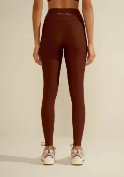 Calça Morena Rosa Legging Alta Marrom