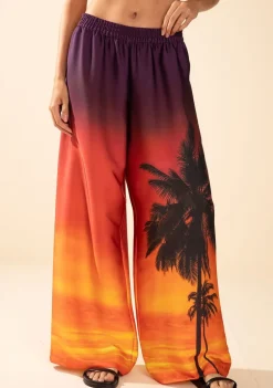 Calça Morena Rosa Reta Média Laranja