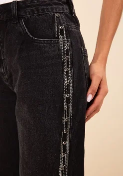 Calça Morena Rosa Reta Média Preto