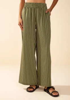 Calça Morena Rosa Reta Média Verde