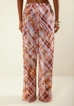 Calça Morena Rosa Sasha Reta Alta Rosa