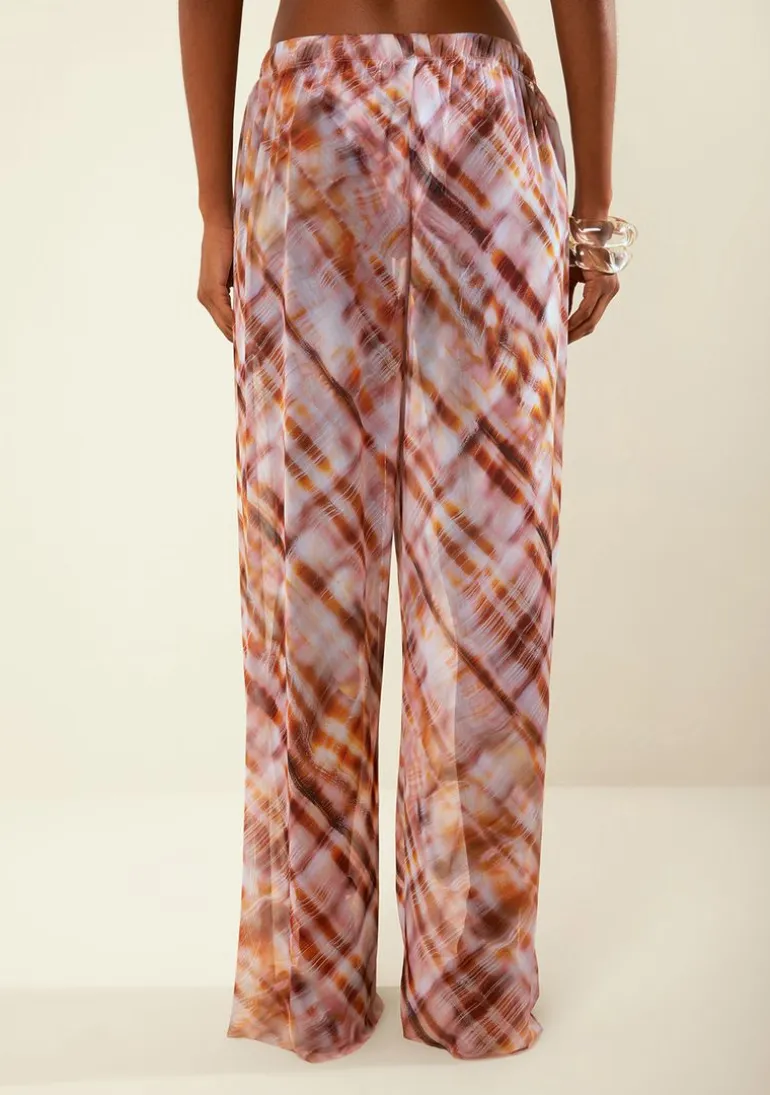 Calça Morena Rosa Sasha Reta Alta Rosa
