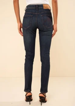 Calça Morena Rosa Skinny Média Azul