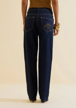 Calca Jeans Reta Prisma Azul