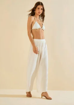 Calca Reta Salina Off White