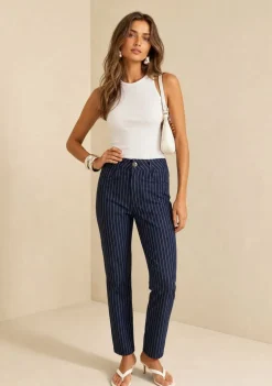 Calca Skinny Horizonte Azul