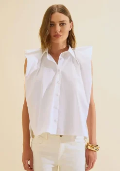 Camisa Sem Manga Aeris Branco