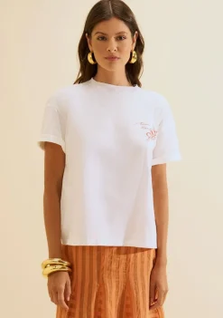 Camiseta Manga Curta Moka Off White