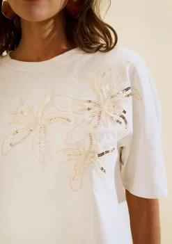 Camiseta Manga Curta Sonata Off White