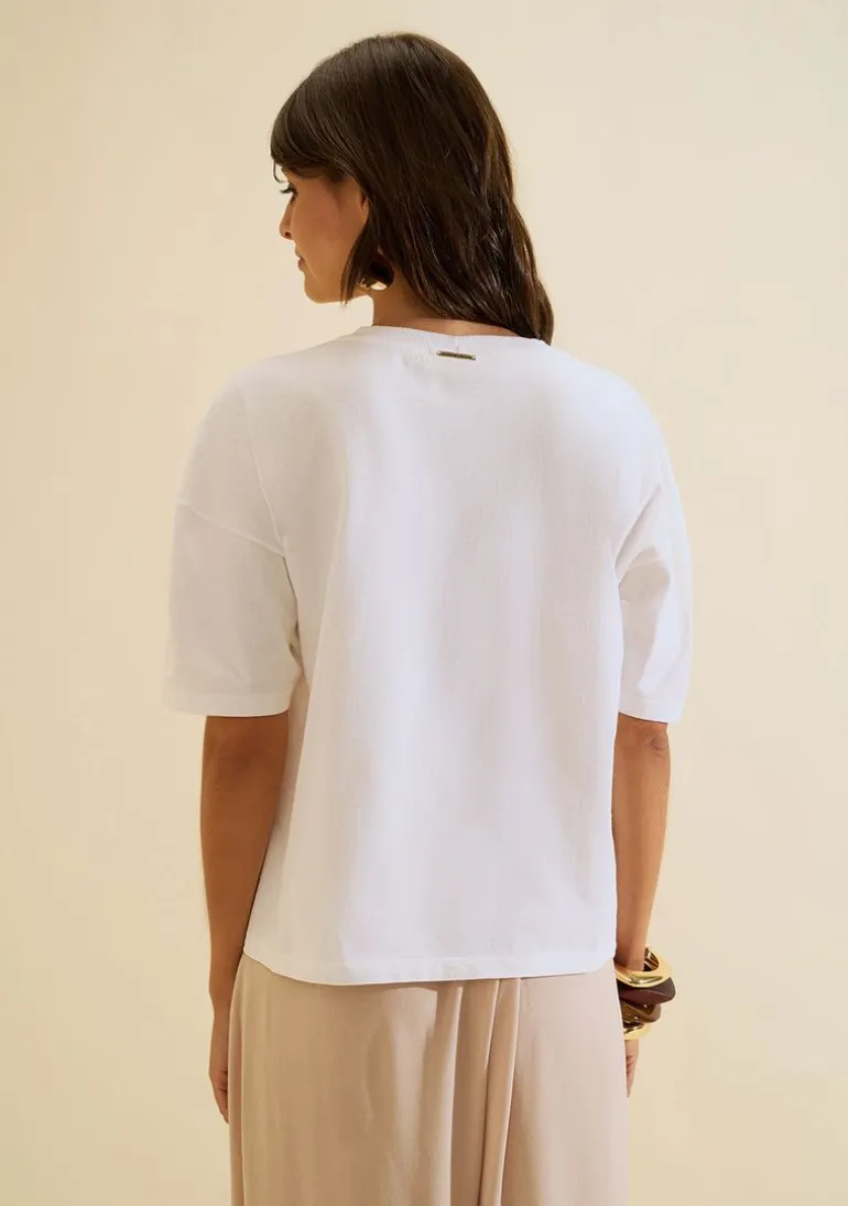 Camiseta Manga Curta Sonata Off White