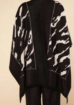 Kimono Morena Rosa Solto Manga 7 Oitavos Alongado Preto