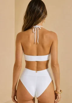 Maiô Frente Unica Essencial Off White