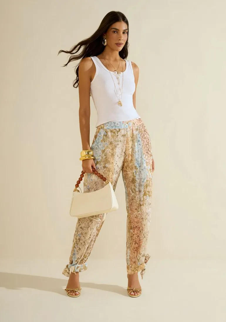 Regata Canelada Florescer Off White