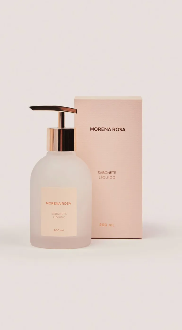 Sabonete Liquido Morena Rosa 200 Ml Laranja