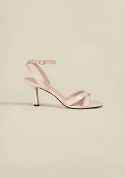 Sandália Salto Gaia Off White