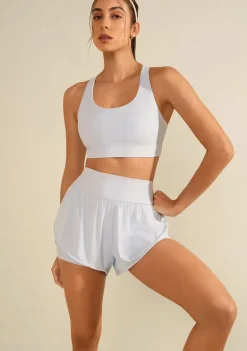 Shorts Morena Rosa Reto Alta Azul