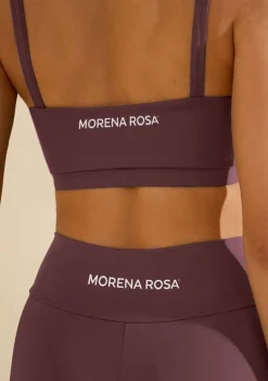 Top Morena Rosa Decote Quadrado Alça Larga Preto