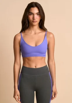 Top Morena Rosa Decote V Alça Fina Roxo