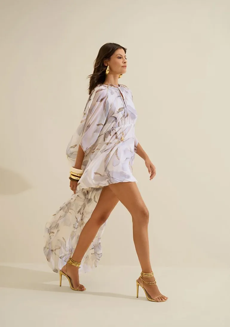 Vestido Curto Nereia Azul