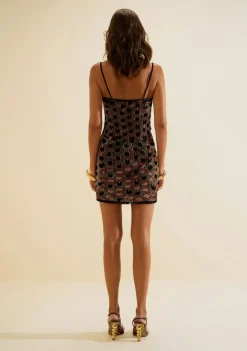 Vestido Curto Tule Miragem Preto