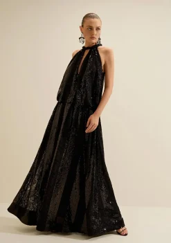 Vestido Longo Eclipse Preto