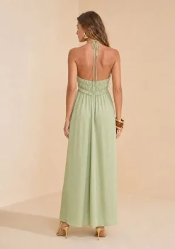 Vestido Longo Flora Verde