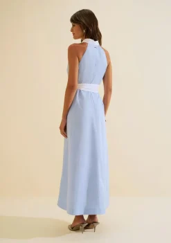 Vestido Midi Aeris Azul