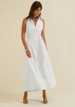 Vestido Midi Aeris Branco