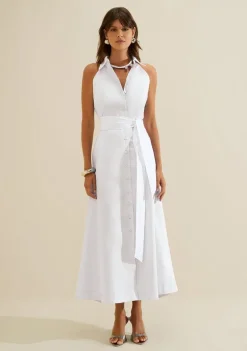 Vestido Midi Aeris Branco