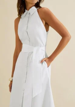 Vestido Midi Aeris Branco