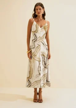 Vestido Midi Neréia Amarelo