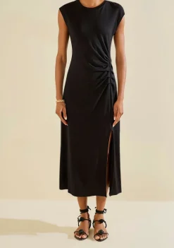 Vestido Midi Náutilo Preto